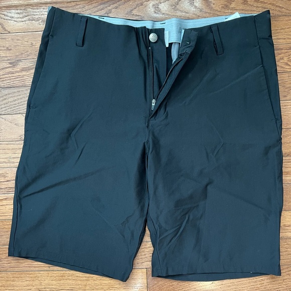 adidas Other - adidas Black Flat-Front Men's performance Shorts
